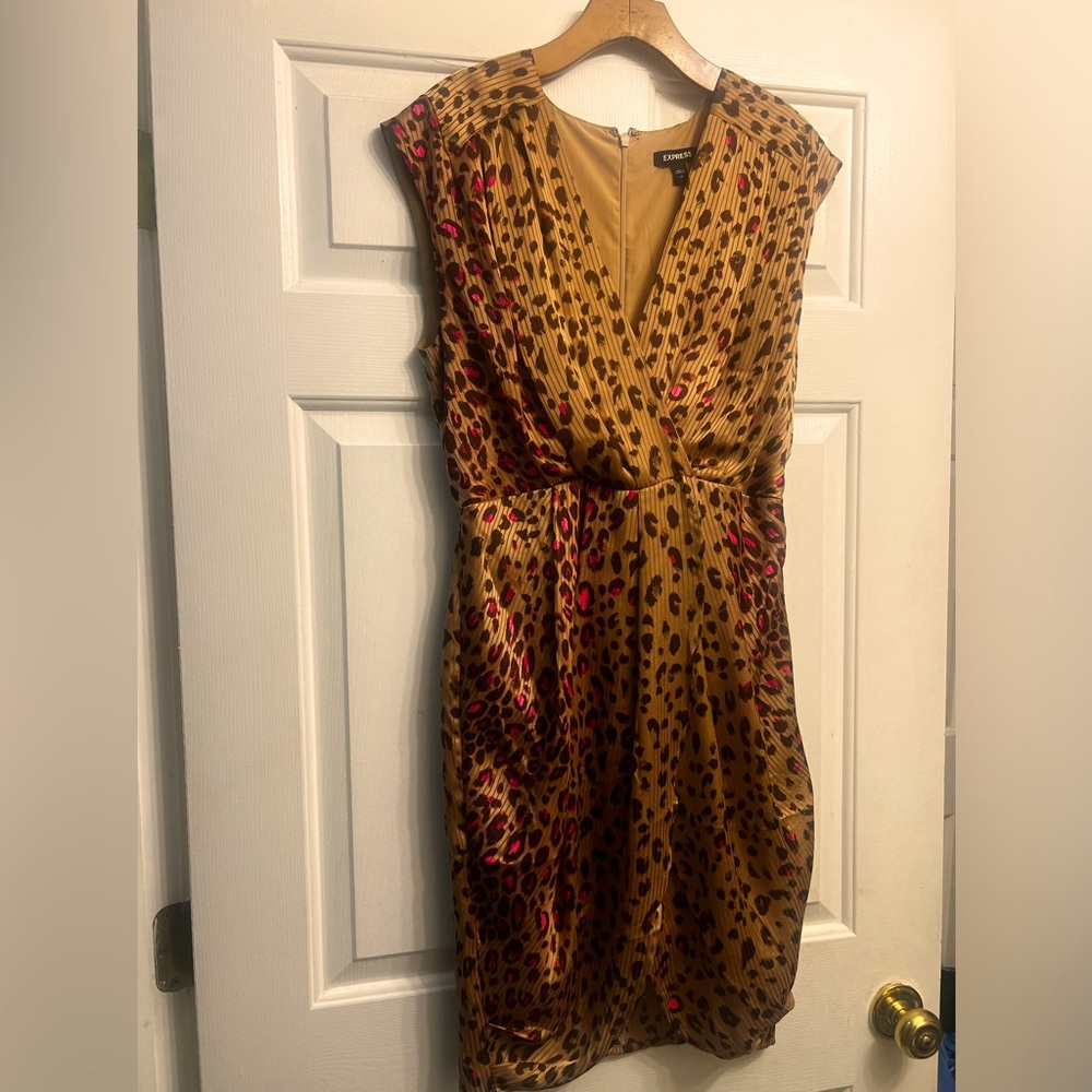 Beautiful ANIMAL PRINT DRESS FROM EXPRESS.